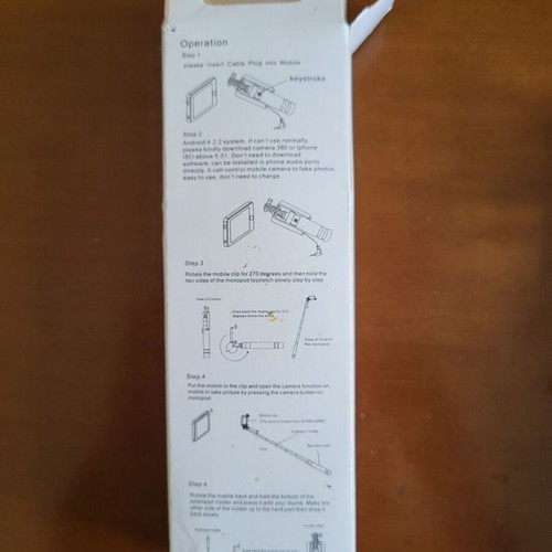 Selfie Stick for Mobile Phone New in Box