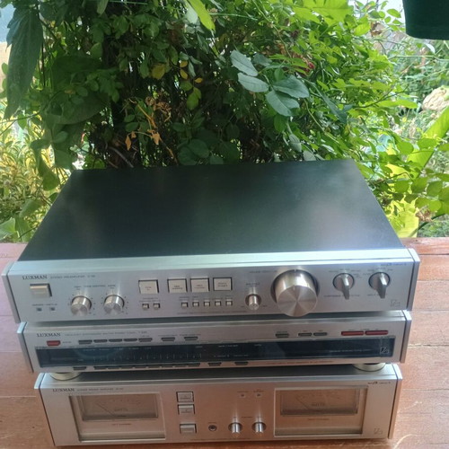 Luxman C-02 M-02 T-530 T-02 vintage audio system like new