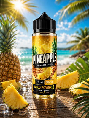 Pineapple 120ml 50/50 NIKO POWER 3 new handmade e-liquid