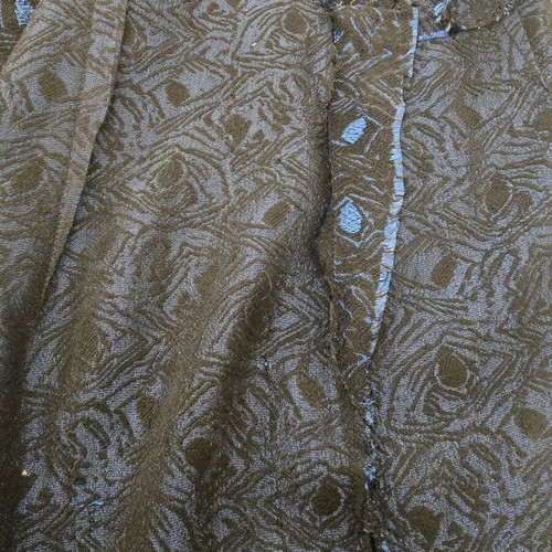 Handmade vintage dress unfinished used, size large, black