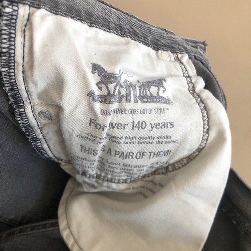 Levi's 511 παντελόνι μεταχειρισμένο, μέγεθος 32-32, γκρι