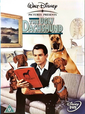 DVD The Ugly Dachshund μεταχειρισμένο, αγγλικοί υπότιτλοι, κωμωδία