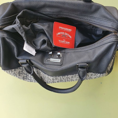 Sprayground Duffle Bag mini unisex as new, black