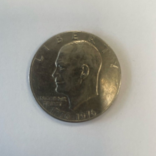 Eisenhower Liberty Bell Moon One Dollar Coin 1776-1976 like new