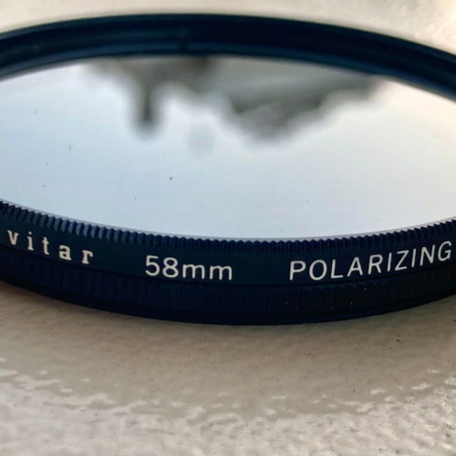 Vivitar Polarizing Filter 58 mm like new