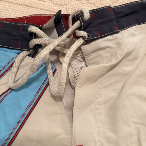 Navigare men's swim shorts like new, gray and beige, size S