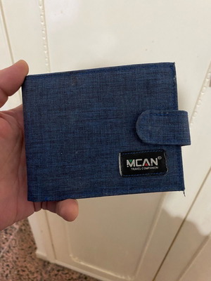 Men's wallet used