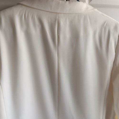 H&M white jacket like new, size L