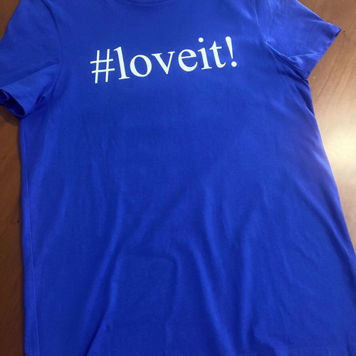 Max&Co T-shirt like new, blue, size M