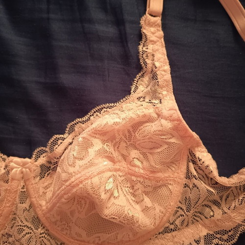 Lace bra pink new