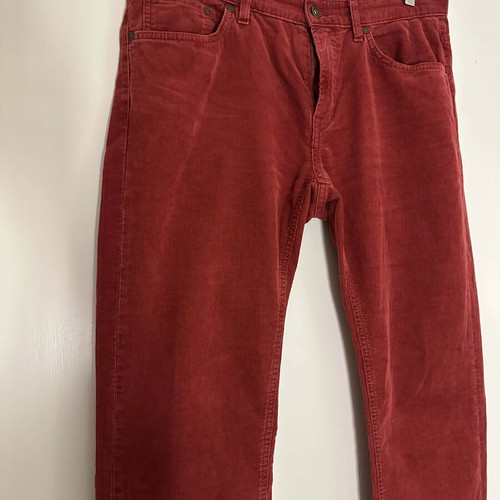 GANT men's corduroy pants like new, burgundy