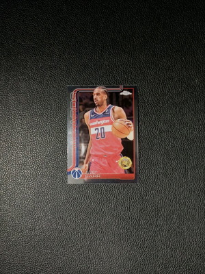 2025 Topps Chrome Alex Sarr All Rookie Team Washington Wizards card new