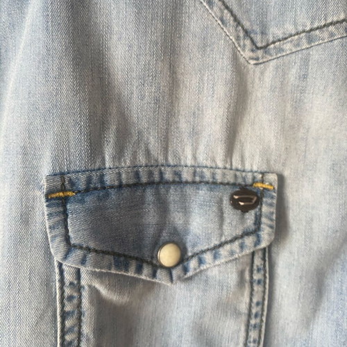 Diesel jeans shirt like new, blue, size L