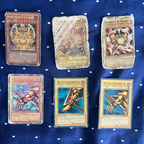 Yugioh cards refurbished, collection of 182 pieces