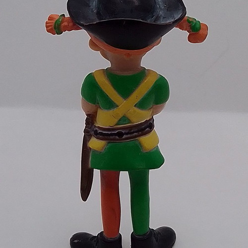 Vintage collectible figure Pippi the Freckled Pirate used