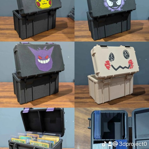 Pokémon Storage Box for Top Loaders, Holds Up to 50 Sleeves