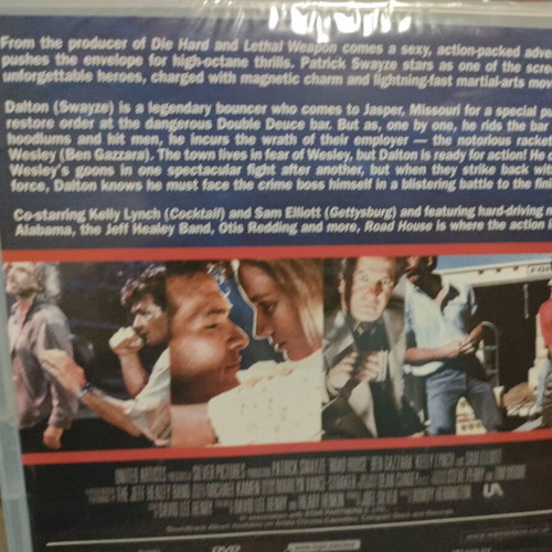 Road House DVD, action adventure crime, English subtitles