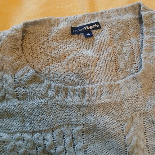 Μάλλινο πουλόβερ Unisex Charles Vogele XL μεταχειρισμένο, γκρι