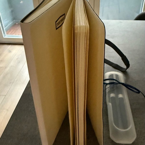 Notebook and two luxury pens set new