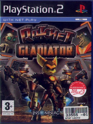 Ratchet Gladiator PlayStation 2 used without manual