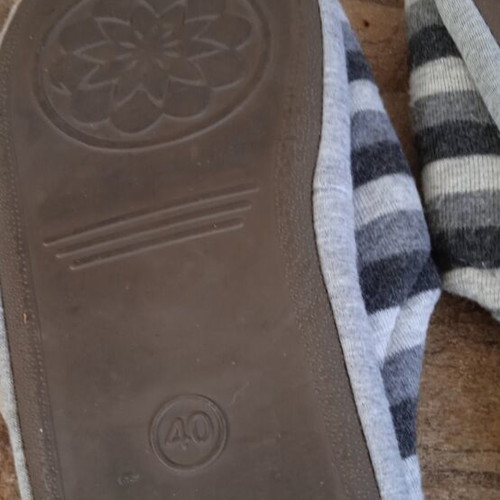Tex Woman slippers like new, size 40, gray