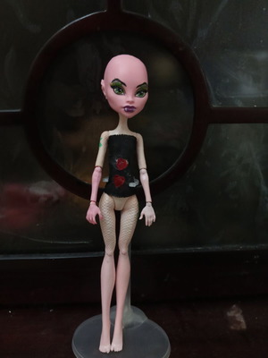 Monster High Create a Monster Dragon Girl doll used, renovated