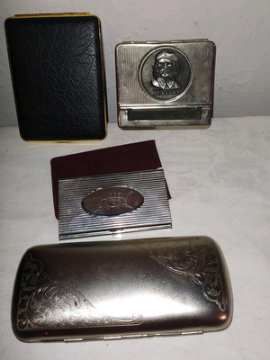 Tobacco cases used, pack all together