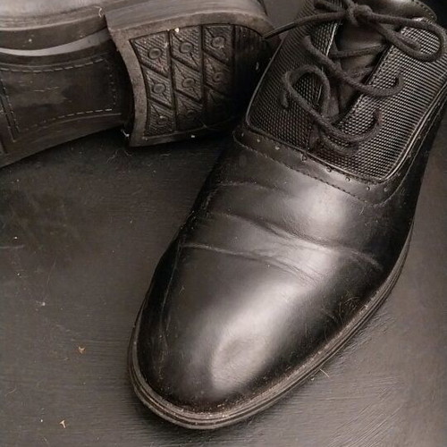 Cockers leather men's shoes size 46 like new, black
