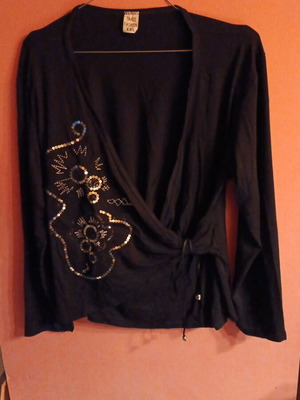 Cruise blouse XXL like new, black