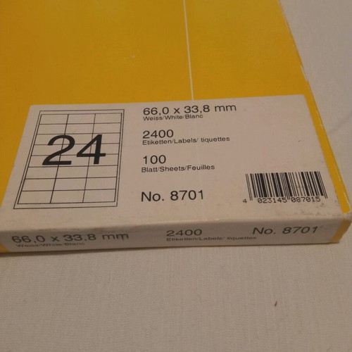 Top Stick label sheets new, pack of about 100