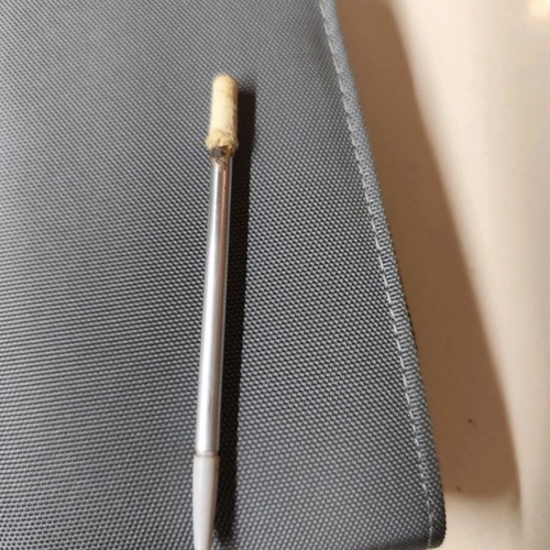 Empus Pocket PC PDA used with case and broken stylus