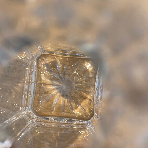Crystal container genuine priceless value