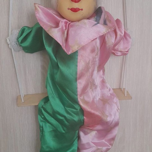Marionette used, approximately 55 cm tall, vintage