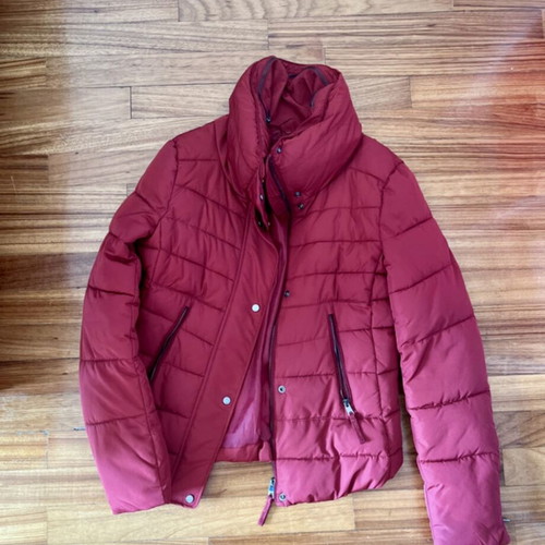 Bershka women's jacket like new, red, size Medium