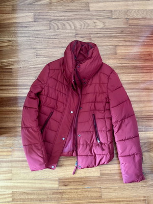 Bershka women's jacket like new, red, size Medium