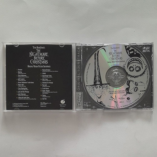 Nightmare Before Christmas soundtrack CD used by Danny Elfman