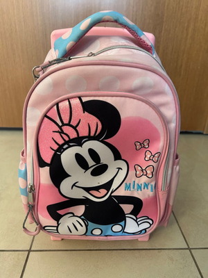 Minnie Mouse Preschool Trolley Bag 25x15 cm like new