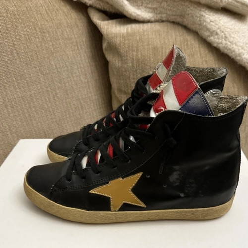 Golden Goose women's shoes with star design