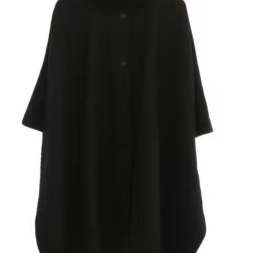 Zara Manteco cape black like new, size M