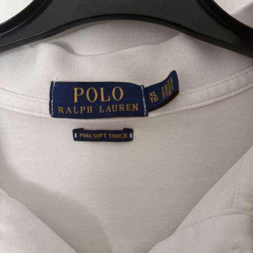 Polo shirt Ralph Lauren white XL like new