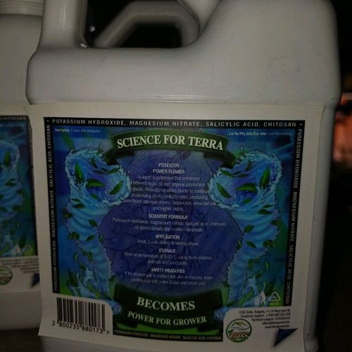 Terra Power Poseidon Power Flower fertilizer 500ml new