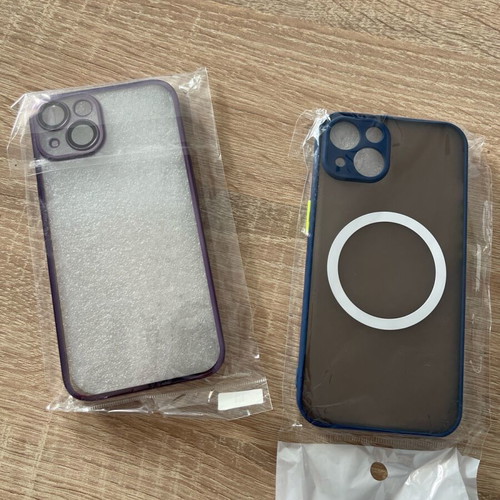 iPhone 13 phone cases new, blue and deep purple