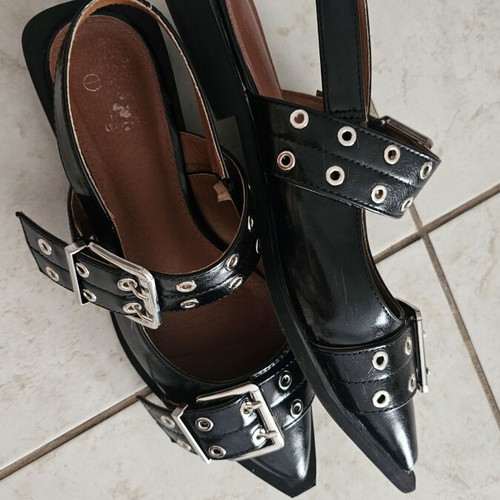 Exe slippers size 39 black used