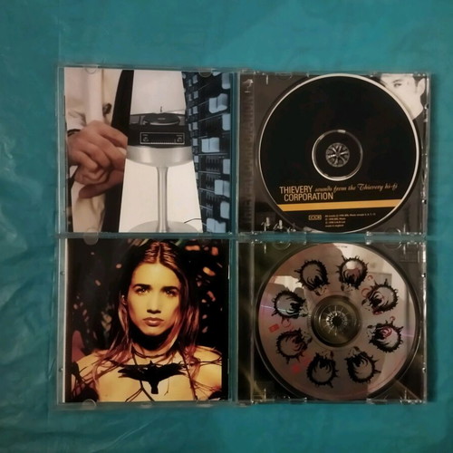 CD Heather Nova "Oyster" και Thievery Corporation "Sounds from the Thievery hi-fi" μεταχειρισμένα