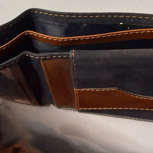Leather Wallet Rolan International new, genuine leather, Greek made