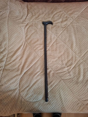 Lacquered wooden cane new