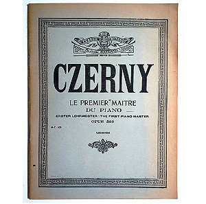 CZERNY - LE PREMIER MAITRE DU PIANO - OPUS 599 - (Ν16).