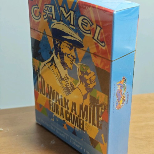 Camel vintage playing cards used, collectible advertising deck
