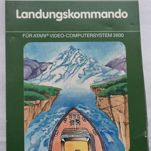 Landungskommando Atari 2600 game used, arcade tank