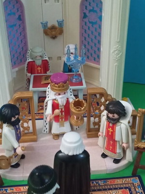 Playmobil Priests and Monks Set like new